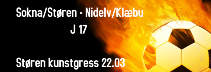 Sokna/Støren J17 sin første kamp i år! Kom og hei på jentene:)